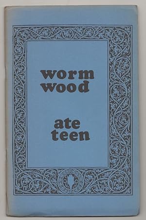 Bild des Verkufers fr The Wormwood Review Vol 5, No. 2 Issue Eighteen (18) Ate Teen zum Verkauf von Jeff Hirsch Books, ABAA