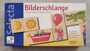 Bild des Verkufers fr Selecta 3524: Bilderschlange - Langsam wchst die Bilderschlange! (Birkensperrholz)[Kinderspiel]. Achtung: Nicht geeignet fr Kinder unter 3 Jahren. zum Verkauf von KULTur-Antiquariat