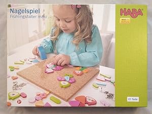 HABA 2374: Nagelspiel - Frühlingsfalter maxi [Kinderspiel]. Achtung: Nicht geeignet für Kinder un...