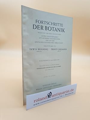 Seller image for Fortschritte der Botanik: Sonderdruck aus Band 19 Morphologie einschliesslich Anatomie for sale by Roland Antiquariat UG haftungsbeschrnkt