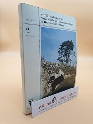 Bild des Verkufers fr Verffentlichungen fr Naturschutz und Landschaftspflege in Baden-Wrttemberg: Band 61 zum Verkauf von Roland Antiquariat UG haftungsbeschrnkt