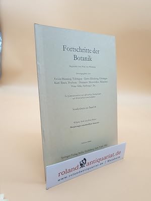 Seller image for Fortschritte der Botanik: Sonderdruck aus Band 28 Morphologie einschliesslich Anatomie for sale by Roland Antiquariat UG haftungsbeschrnkt