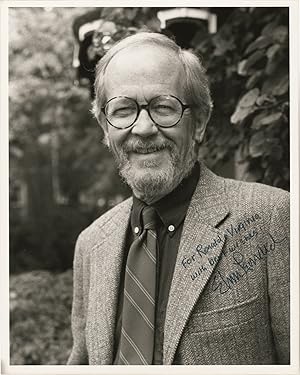 Original photograph of Elmore Leonard, inscribed by Leonard