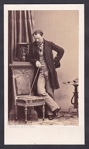 Anselme Rene de Mailly-Chalon (1827-1870) Comte de Mailly / Portrait CDV Foto Photo vintage noble...