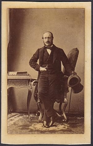 Comte d'Agoult / Portrait CDV Foto Photo vintage noblesse Adel