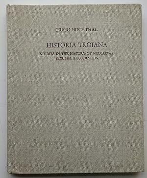 Image du vendeur pour Historia Troiana. Studies in the History of Mediaeval Secular Illustration. With 56 b/w-plates mis en vente par Der Buchfreund