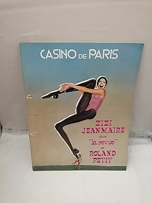 Imagen del vendedor de Zizi Jeanmaire. Au Casino de Paris Dans "La Revue" de Roland Petit, Souvenir Programm 1971 a la venta por Libros Angulo