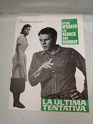 Seller image for Afiche original ao 1966, con 8 pginas, de la pelcula LA LTIMA TENTATIVA (Robert Mulligan) for sale by Libros Angulo