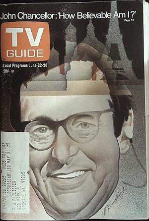 TV Guide June 22, 1974 John Chancellor