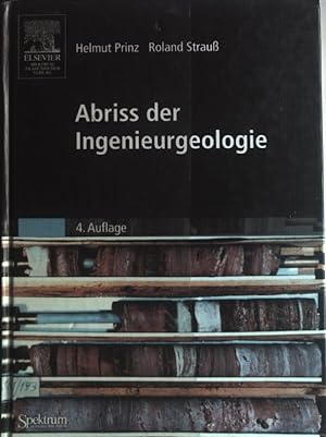 Imagen del vendedor de Abriss der Ingenieurgeologie. a la venta por books4less (Versandantiquariat Petra Gros GmbH & Co. KG)