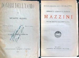 Bild des Verkufers fr Doveri dell'uomo - Mazzini (2 volumi in unico tomo) zum Verkauf von Librodifaccia