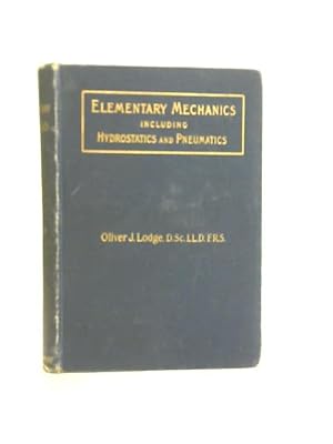 Image du vendeur pour Elementary Mechanics mis en vente par World of Rare Books