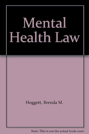 Seller image for Mental Health Law for sale by WeBuyBooks