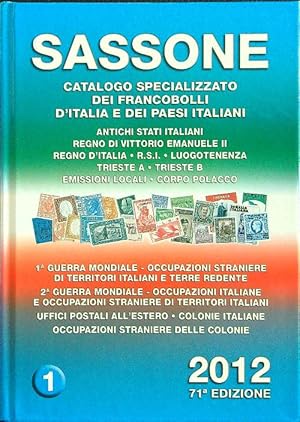 Sassone 2012 I volume