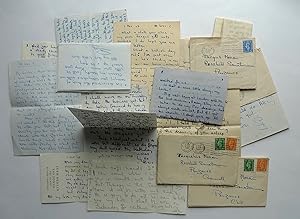 Seller image for A collection of letters written during 1948 from Sven Berlin to Jacque Moran, during Jacque's time as a patient at Rosehill Sanatorium, Penzance. for sale by Roe and Moore