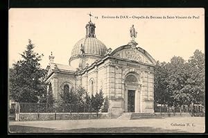 Carte postale Dax, Chapelle du Berceau de Saint-Vincent-de-Paul