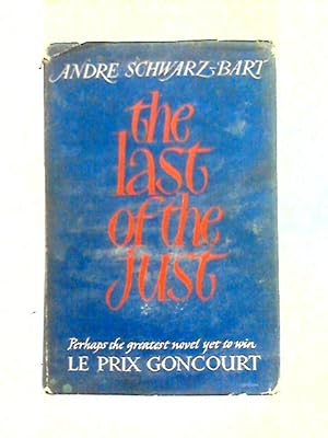 Bild des Verkufers fr The Last of the Just zum Verkauf von World of Rare Books
