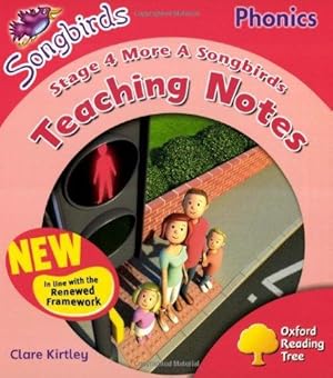 Bild des Verkufers fr Oxford Reading Tree: More Level 4: Songbirds Phonics: Teaching Notes (Oxford Reading Tree Songbirds) zum Verkauf von WeBuyBooks