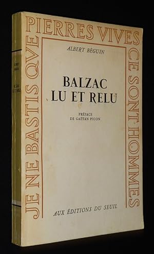 Bild des Verkufers fr Balzac lu et relu zum Verkauf von Abraxas-libris