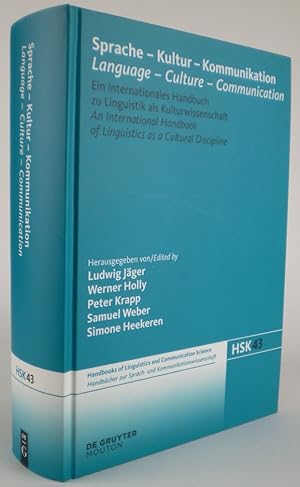 Seller image for Sprache - Kultur - Kommunikation / Language - Culture - Communication: Ein internationales Handbuch zu Linguistik als Kulturwissenschaft / An International Handbook of Linguistics as a Cultural Discipline. (= Handbcher zur Sprach- und Kommunikationswissenschaft [HSK] / Handbooks of Linguistics and Communication Science, Band 43). for sale by Buch von den Driesch