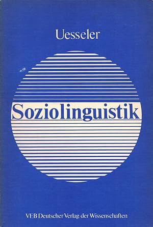 Bild des Verkufers fr Soziolinguistik. zum Verkauf von Buch von den Driesch