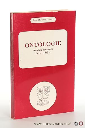 Imagen del vendedor de Ontologie. Dix-huitieme edition revue et corrigee. a la venta por Emile Kerssemakers ILAB