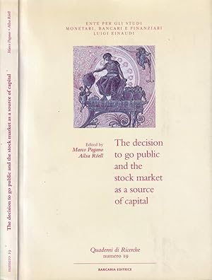 Bild des Verkufers fr The decision to go public and the stock market as a source of capital zum Verkauf von Biblioteca di Babele