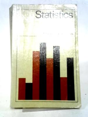 Imagen del vendedor de Statistics a la venta por World of Rare Books