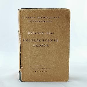 Bild des Verkufers fr engelsk-Svensk- ordbok (English-Swedish dictionary) zum Verkauf von Cambridge Rare Books