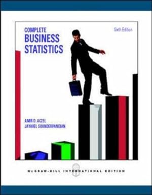 Bild des Verkufers fr Complete Business Statistics with Student CD zum Verkauf von WeBuyBooks