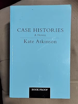 Bild des Verkufers fr Case Histories. A Novel zum Verkauf von Coach Books