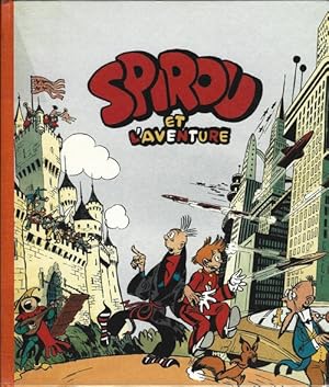 Bild des Verkufers fr Spirou et Fantasio : Spirou et l'Aventure ( Tirage limit de l'dition de 1948, en fac-simil,  5500 exemplaires avec un supplment indit de 8 pages ). zum Verkauf von Librairie Victor Sevilla