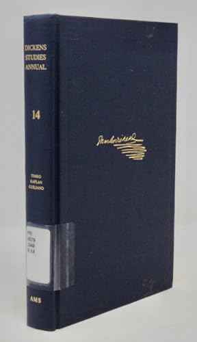 Imagen del vendedor de Dickens Studies Annual: Essays on Victorian Fiction, Volume 14 a la venta por Haaswurth Books
