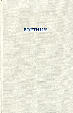 Bild des Verkufers fr Boethius. zum Verkauf von Bcher Eule