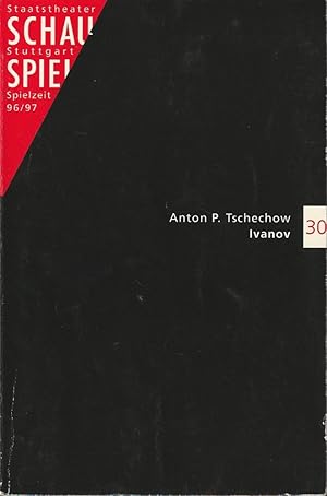 Imagen del vendedor de Programmheft Anton P. Tschechow IVANOV Premiere 30. November 1996 Spielzeit 1996 / 97 Programmbuch 30 a la venta por Programmhefte24 Schauspiel und Musiktheater der letzten 150 Jahre