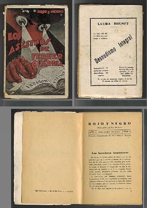 Bild des Verkufers fr Asesinos de Ferrer y Guardia, Los. Rojo y Negro. Publicacin peridica. Ao I, Nm. 4. zum Verkauf von La Librera, Iberoamerikan. Buchhandlung