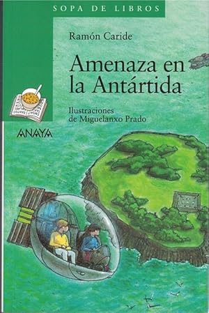 Amenaza en la Antártida. Ilustraciones de MIguelanxo Prado.