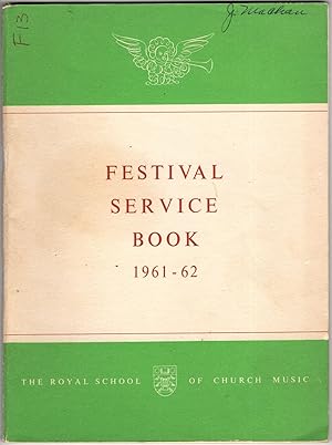 Imagen del vendedor de Festival Service Book 1961-1962 a la venta por Recycled Books & Music