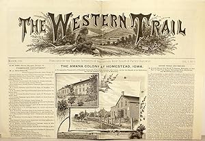 The Western Trail / March 1888 . Vol.7, No.3 / Published In The Interests Of The Chicago, Rock Is...