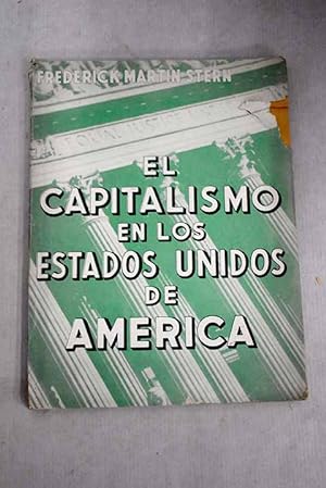 Seller image for El capitalismo en los Estados Unidos de Amrica for sale by Alcan Libros