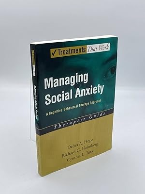 Seller image for Managing Social Anxiety A Cognitive-Behavioral Therapy Approach Therapist Guide for sale by True Oak Books