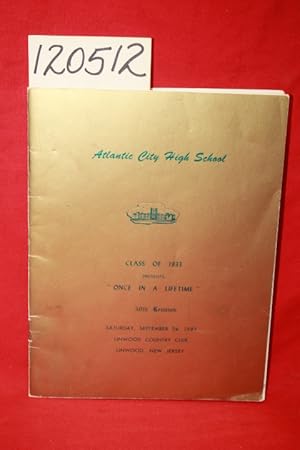 Image du vendeur pour Atlantic City High School Class of 1933 50th Reunion mis en vente par Princeton Antiques Bookshop