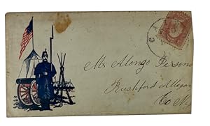 Seller image for Union Soldier's Letter to His Uncle and Others in Rushford, New York. Dated Jan. 30, [1862]. Sent from Fort Holt, Kentucky for sale by McBlain Books, ABAA