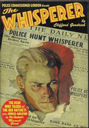 Seller image for THE WHISPERER #1: THE DEAD WHO TALKED & THE RED HATCHETS for sale by Books from the Crypt