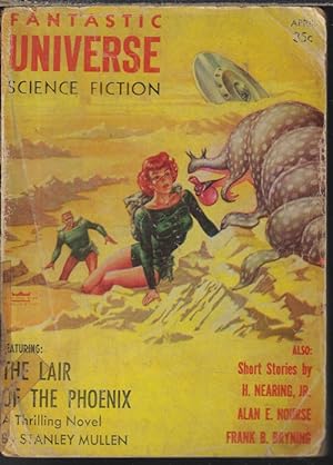 Seller image for FANTASTIC UNIVERSE: April, Apr. 1956 for sale by Books from the Crypt