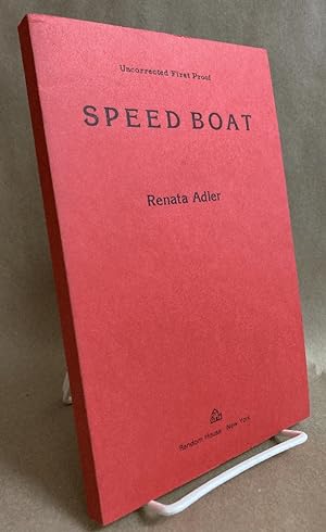 Imagen del vendedor de Speedboat a la venta por Chaparral Books