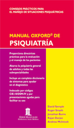 Image du vendeur pour Manual Oxford de Psiquiatra mis en vente par Vuestros Libros