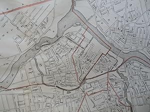 Lowell Massachusetts City Plan Gasworks Fairground Farm Schools 1891 Walker map