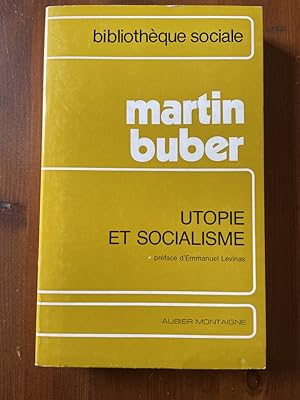 Bild des Verkufers fr Utopie et socialisme zum Verkauf von Librairie des Possibles