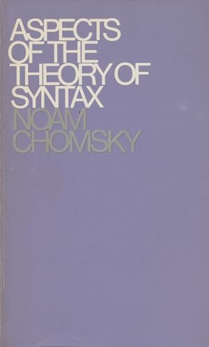 Bild des Verkufers fr Aspects of the Theory of Syntax zum Verkauf von Fundus-Online GbR Borkert Schwarz Zerfa